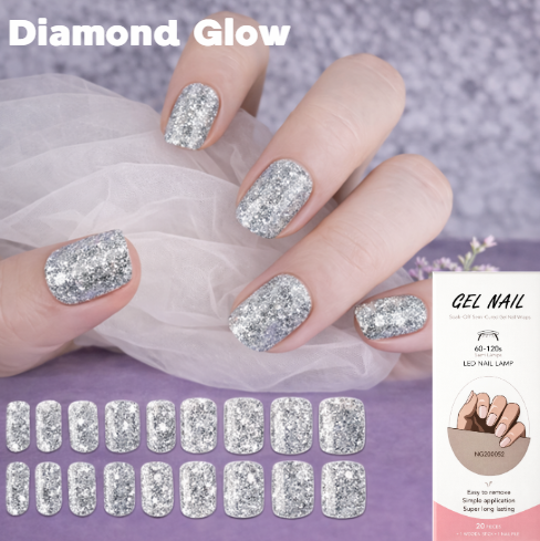 Nail wraps - Diamond Glow