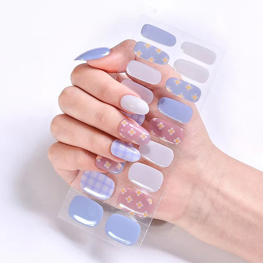 Nail Wraps Effet Gel – Manucure Express Sans Salon