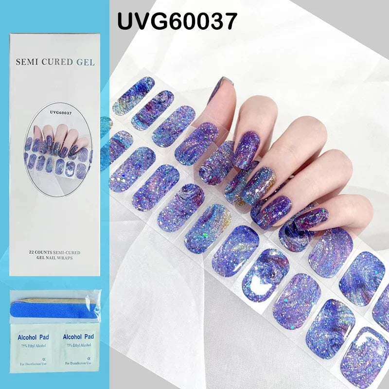 Nail Wraps Effet Gel – Manucure Express Sans Salon