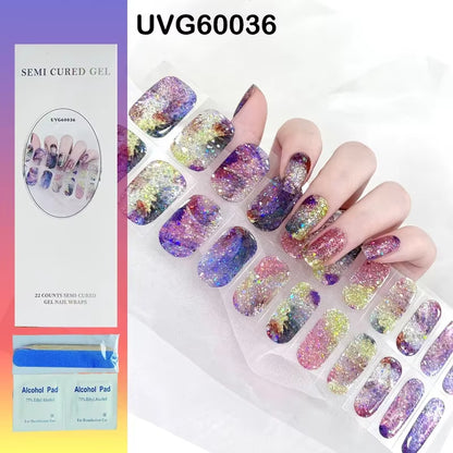 Nail Wraps Effet Gel – Manucure Express Sans Salon