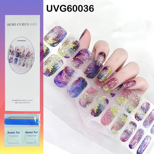 Nail Wraps Effet Gel – Manucure Express Sans Salon