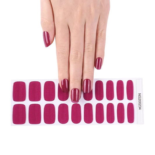 Nail Wraps Effet Gel – Manucure Express Sans Salon