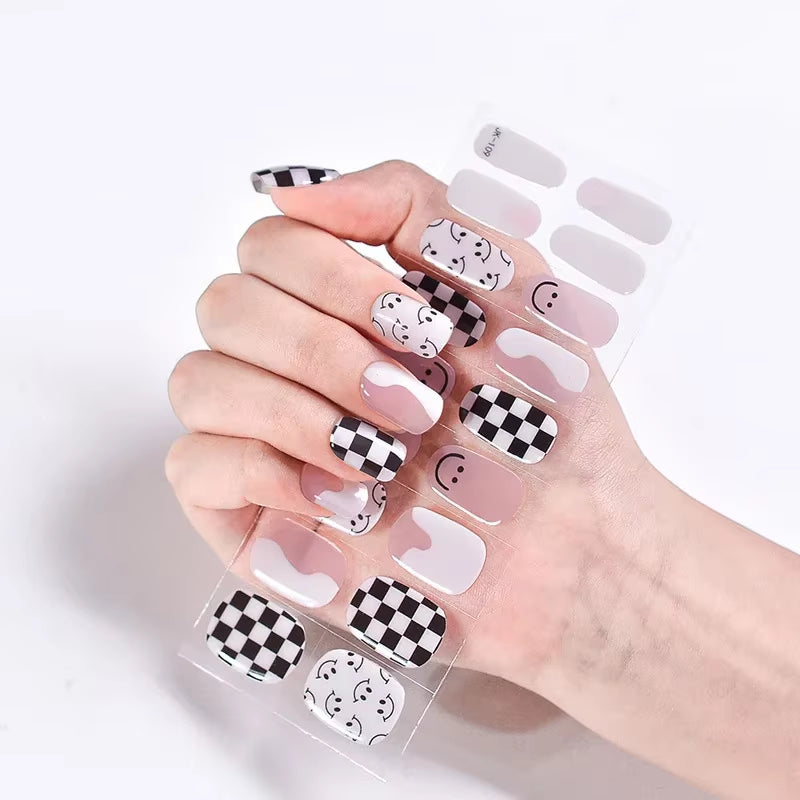 Nail Wraps Effet Gel – Manucure Express Sans Salon