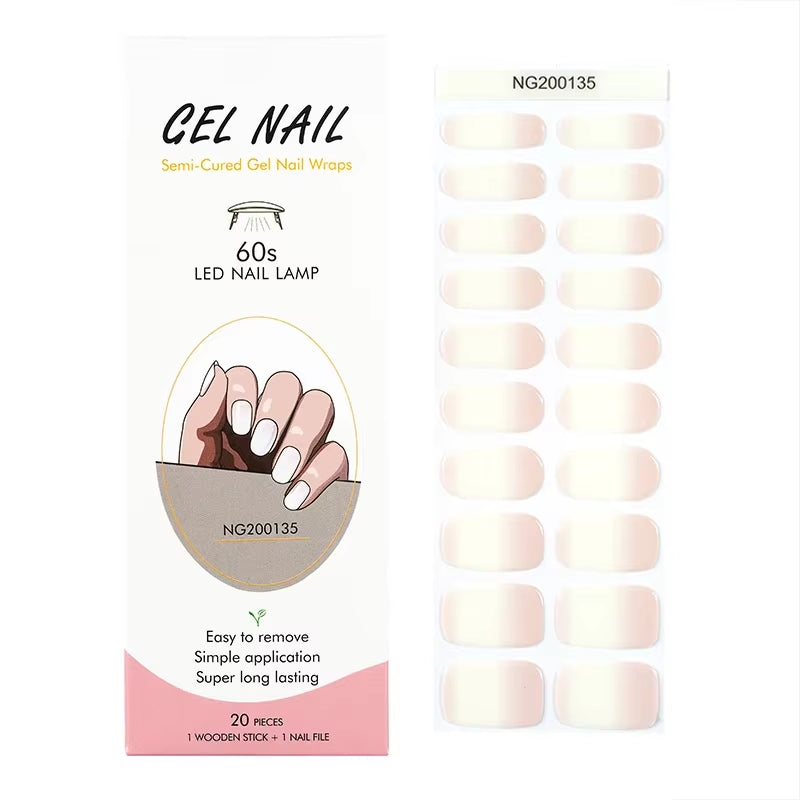 Nail Wraps Effet Gel – Manucure Express Sans Salon