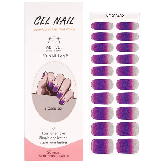 Nail Wraps Effet Gel – Manucure Express Sans Salon