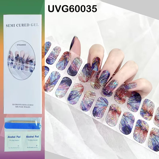 Nail Wraps Effet Gel – Manucure Express Sans Salon