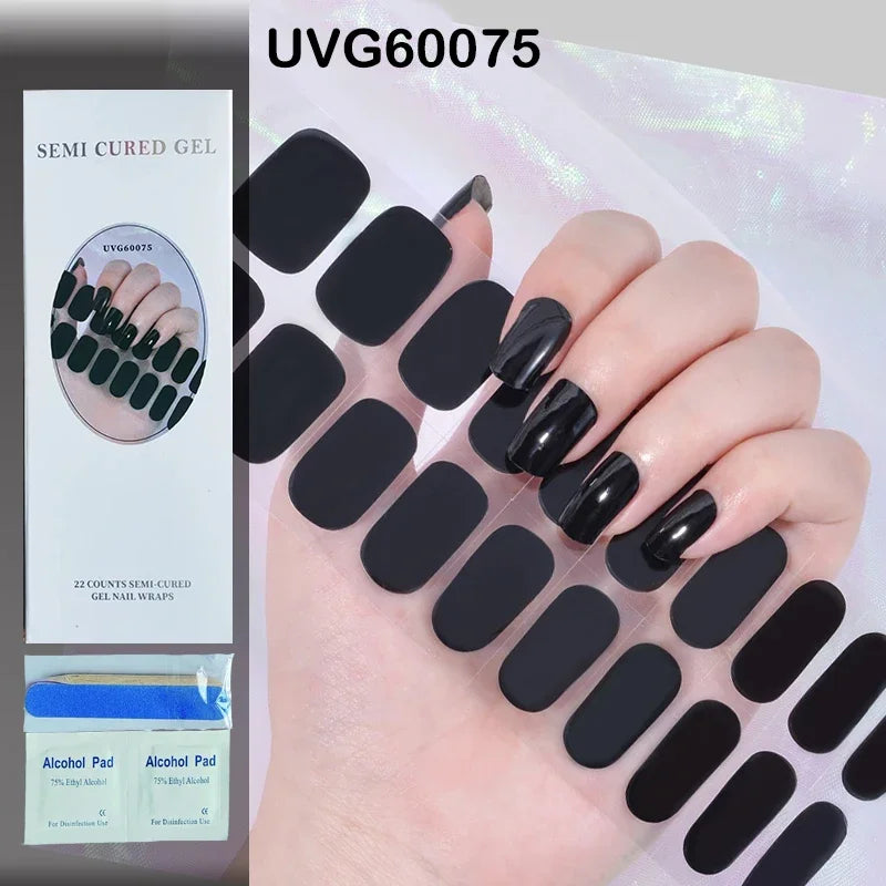 Nail Wraps Effet Gel – Manucure Express Sans Salon