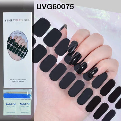 Nail Wraps Effet Gel – Manucure Express Sans Salon