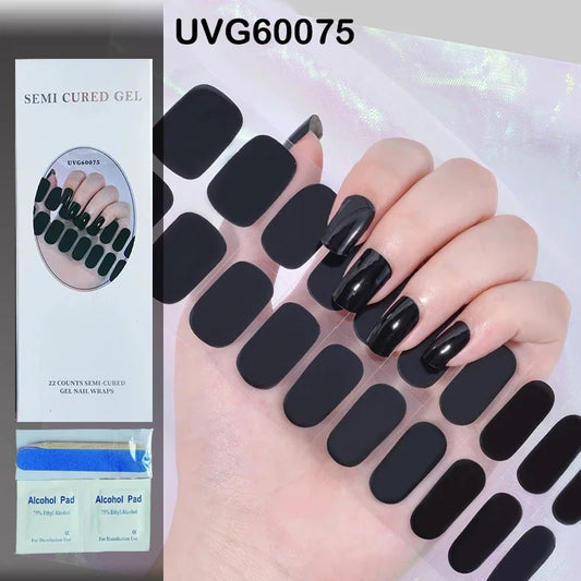 Nail Wraps Effet Gel – Manucure Express Sans Salon