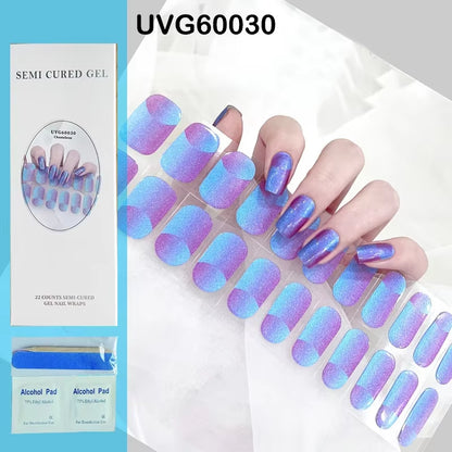 Nail Wraps Effet Gel – Manucure Express Sans Salon