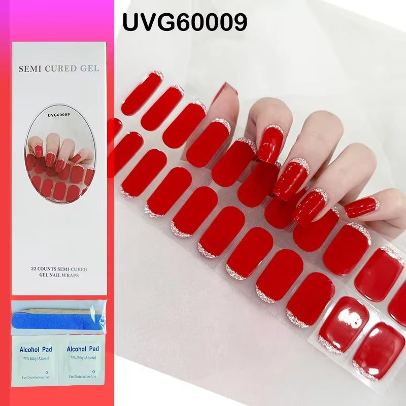 Nail Wraps Effet Gel – Manucure Express Sans Salon