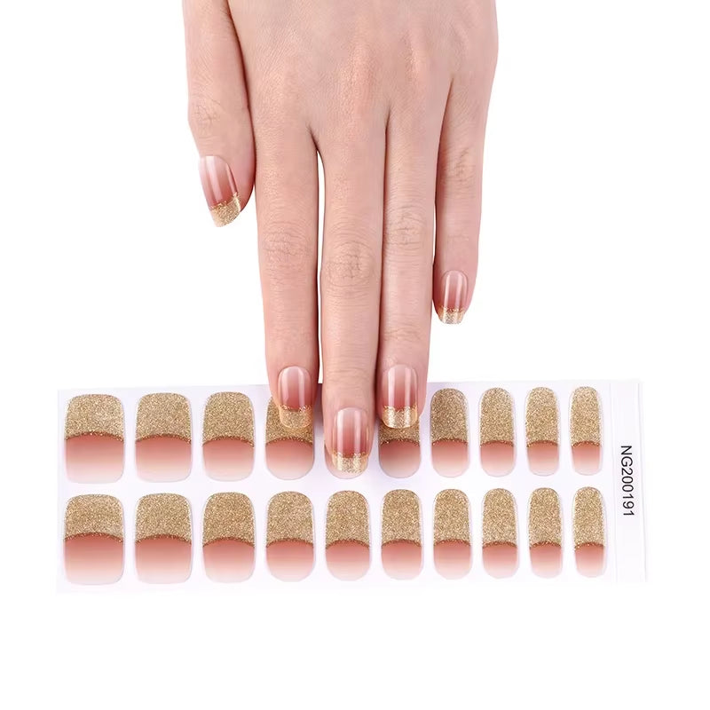 Nail Wraps Effet Gel – Manucure Express Sans Salon
