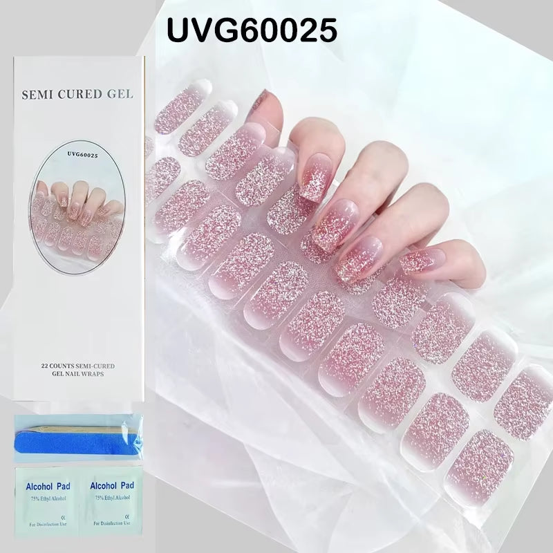Nail Wraps Effet Gel – Manucure Express Sans Salon