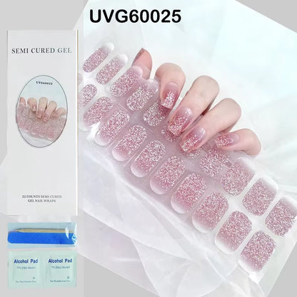 Nail Wraps Effet Gel – Manucure Express Sans Salon