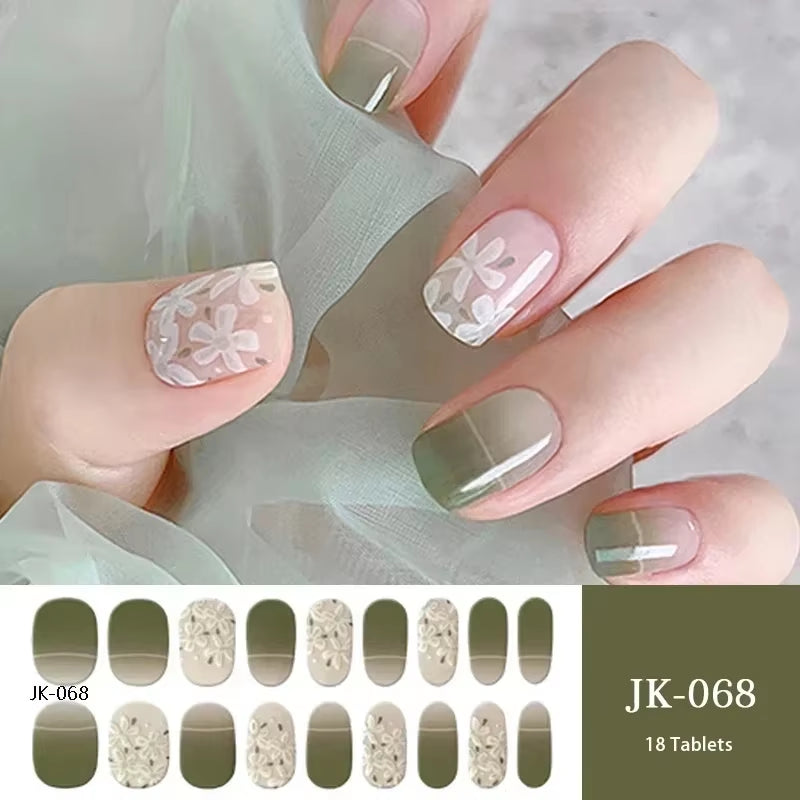 Nail Wraps Effet Gel – Manucure Express Sans Salon