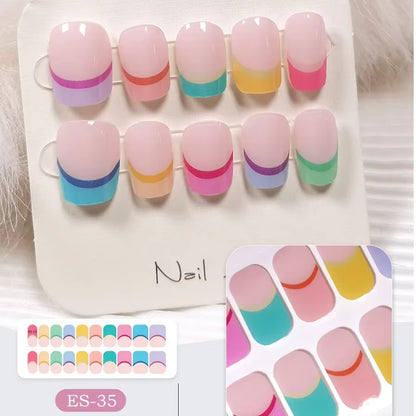 Nail Wraps Effet Gel – Manucure Express Sans Salon