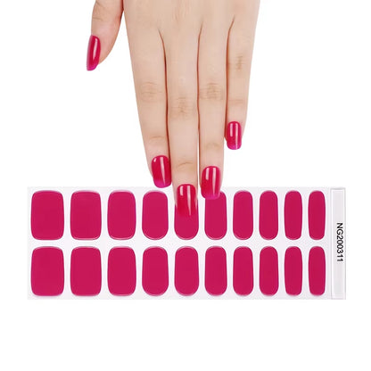 Nail Wraps Effet Gel – Manucure Express Sans Salon