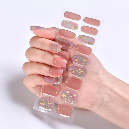 Nail Wraps Effet Gel – Manucure Express Sans Salon