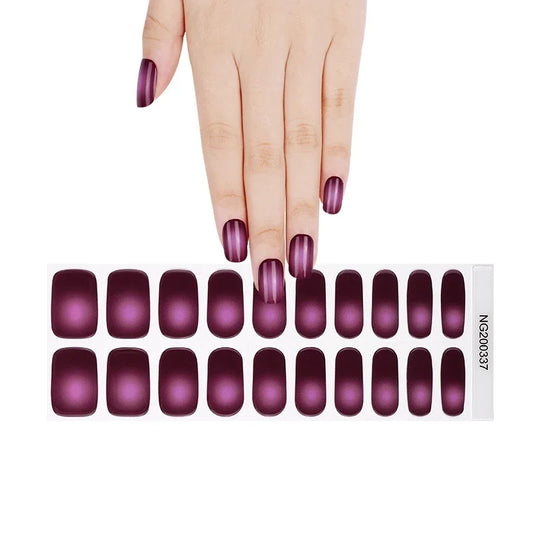Nail Wraps Effet Gel – Manucure Express Sans Salon