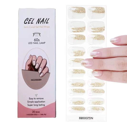 Nail Wraps Effet Gel – Manucure Express Sans Salon