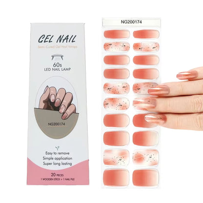 Nail Wraps Effet Gel – Manucure Express Sans Salon