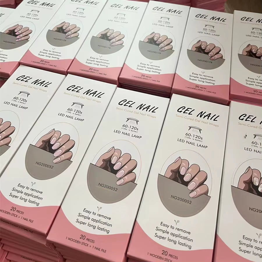 Nail Wraps Effet Gel – Manucure Express Sans Salon