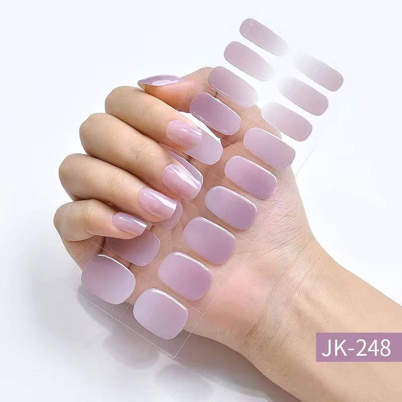 Nail Wraps Effet Gel – Manucure Express Sans Salon