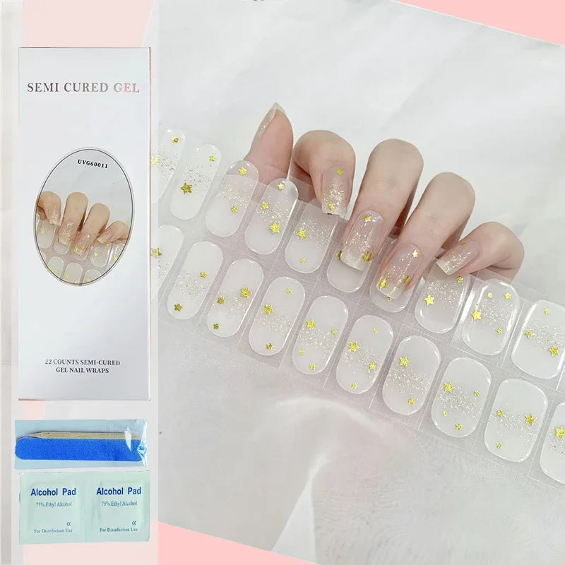 Nail Wraps Effet Gel – Manucure Express Sans Salon