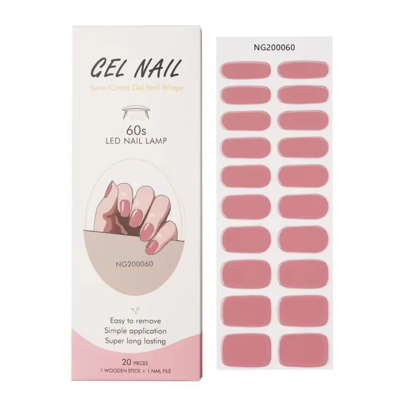 Nail Wraps Effet Gel – Manucure Express Sans Salon