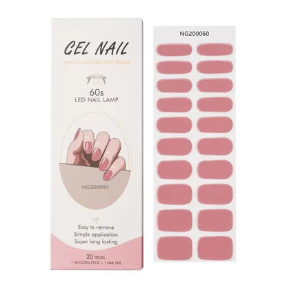 Nail Wraps Effet Gel – Manucure Express Sans Salon