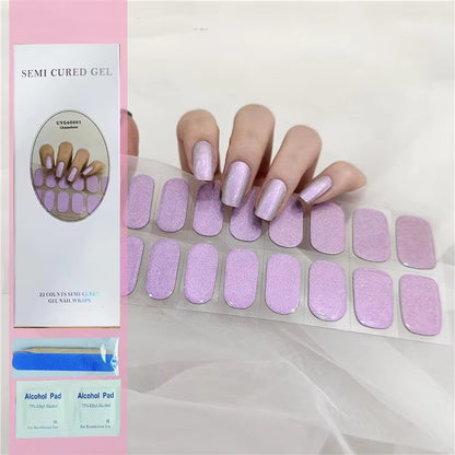 Nail Wraps Effet Gel – Manucure Express Sans Salon