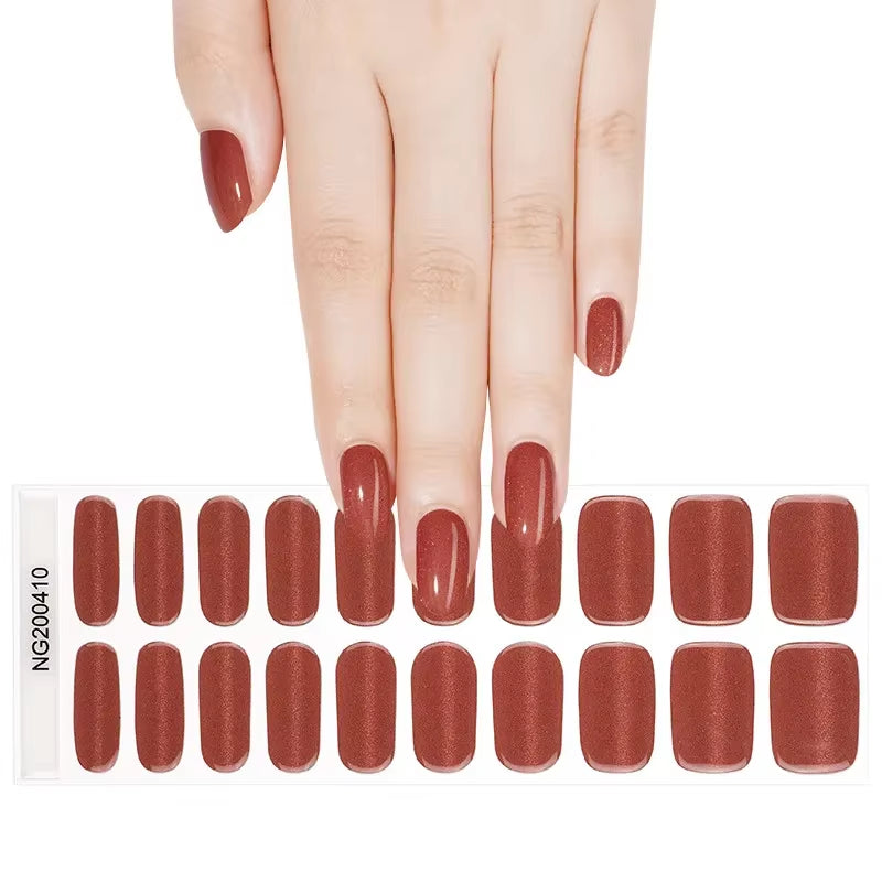 Nail Wraps Effet Gel – Manucure Express Sans Salon