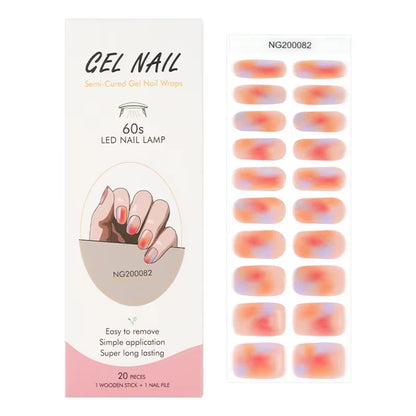 Nail Wraps Effet Gel – Manucure Express Sans Salon