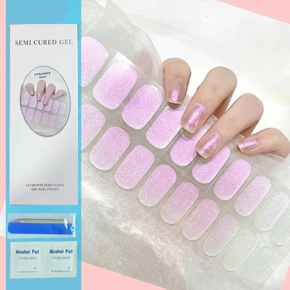 Nail Wraps Effet Gel – Manucure Express Sans Salon