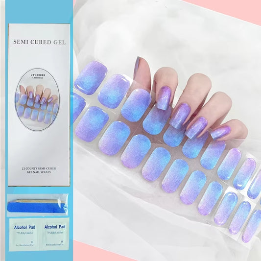 Nail Wraps Effet Gel – Manucure Express Sans Salon