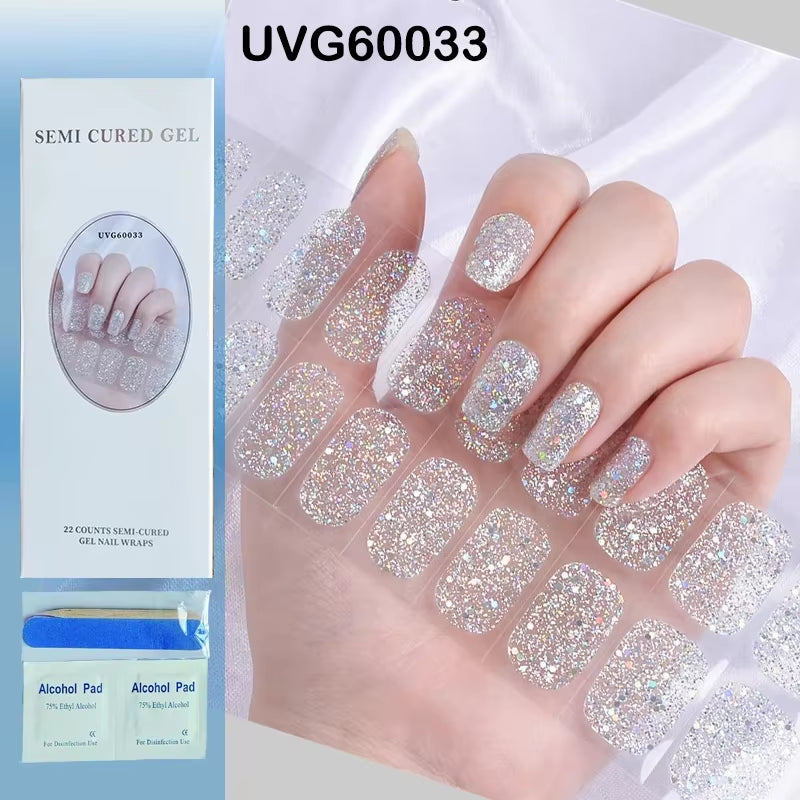 Nail Wraps Effet Gel – Manucure Express Sans Salon