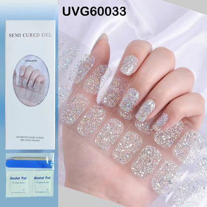 Nail Wraps Effet Gel – Manucure Express Sans Salon