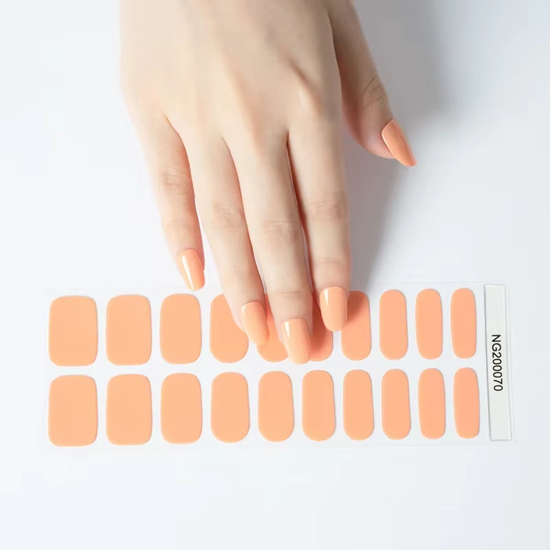 Nail Wraps Effet Gel – Manucure Express Sans Salon