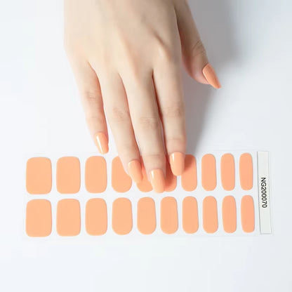 Nail Wraps Effet Gel – Manucure Express Sans Salon
