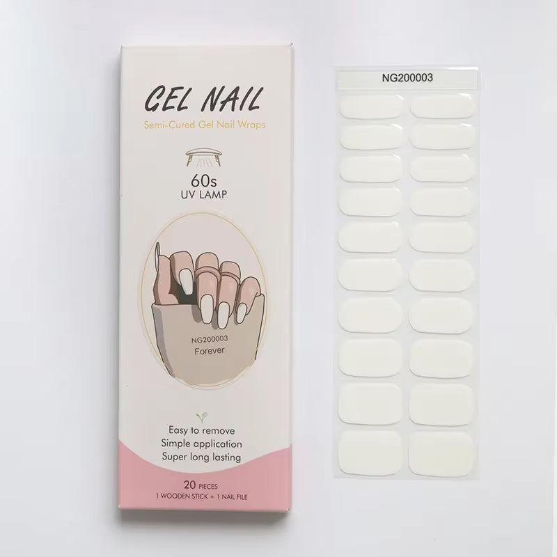Nail Wraps Effet Gel – Manucure Express Sans Salon