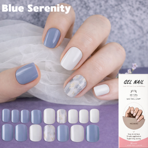 Nail wraps - Blue Serenity