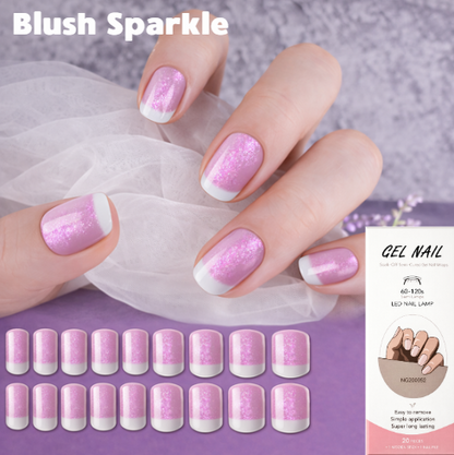 Nail wraps - Blush Sparkle