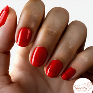 Nail wraps - Ruby Rush