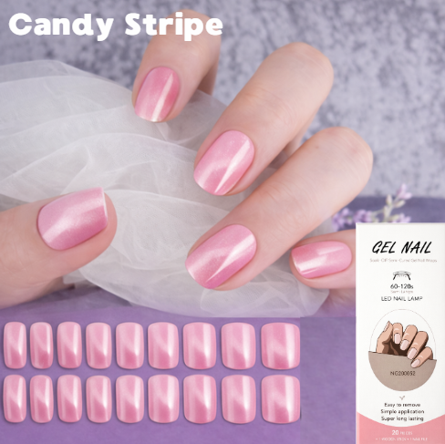 Nail wraps - Candy Stripe