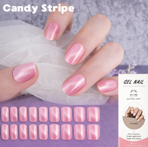 Nail wraps - Candy Stripe