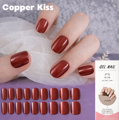 Nail wraps - Copper Kiss
