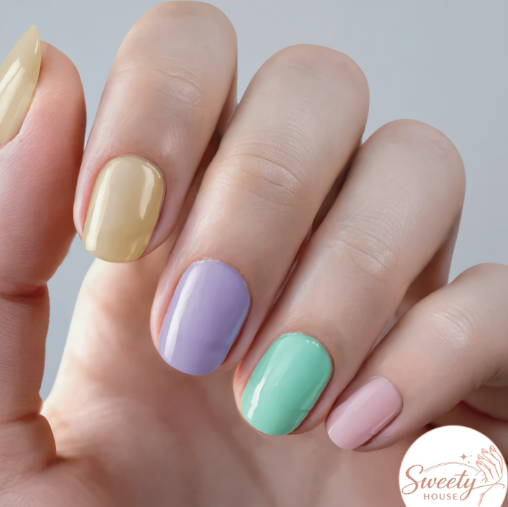 Nail wraps - Pastel Harmony