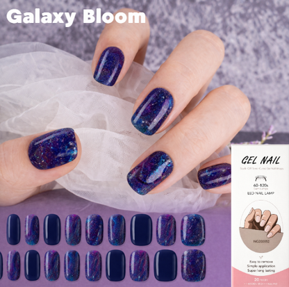 Nail wraps - Galaxy Bloom