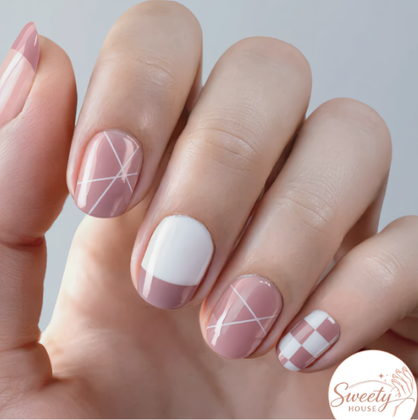 Nail wraps - Pink Chic
