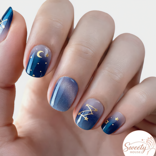 Nail wraps - Moonlit Sky